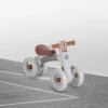 ROLLYBO mini futóbicikli 4 kerekű SZÜRKE/BARNA üléssel