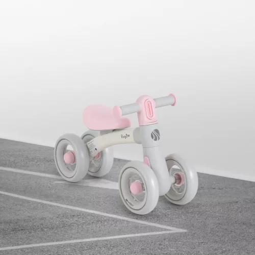 ROLLYBO mini futóbicikli 4 kerekű PINK