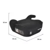 BOOST Prémium autós ülésmagasító 125-150cm FEKETE