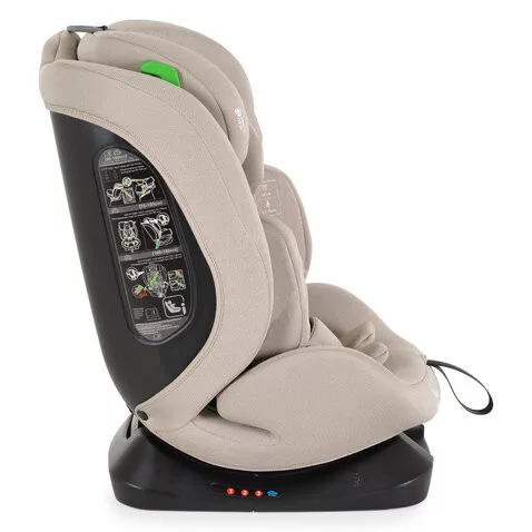 FORZA Prémium autós ülés isofix nélkül 40-150cm BÉZS