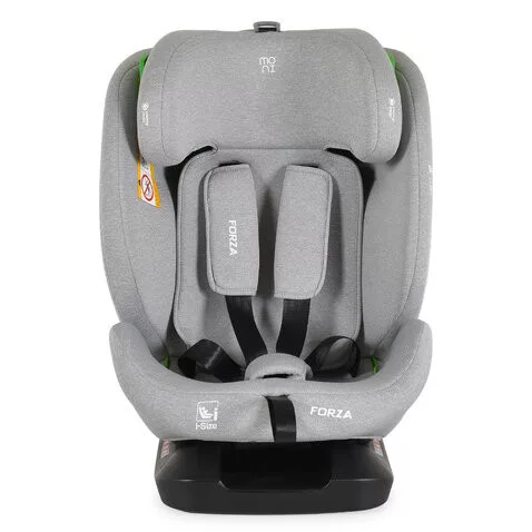 FORZA Prémium autós ülés isofix nélkül 40-150cm SZÜRKE