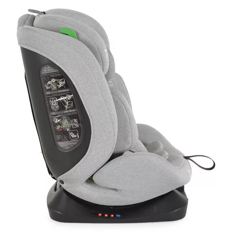 FORZA Prémium autós ülés isofix nélkül 40-150cm SZÜRKE