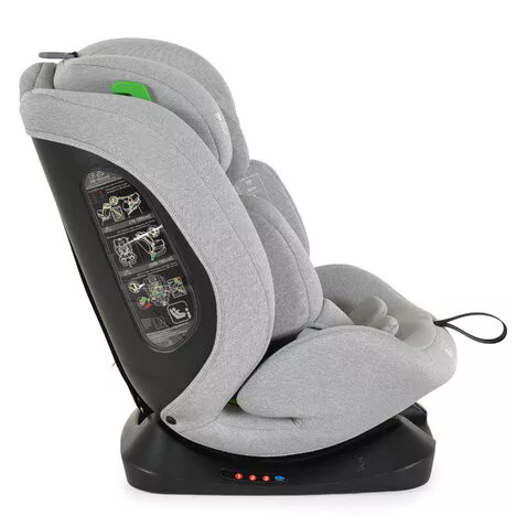FORZA Prémium autós ülés isofix nélkül 40-150cm SZÜRKE