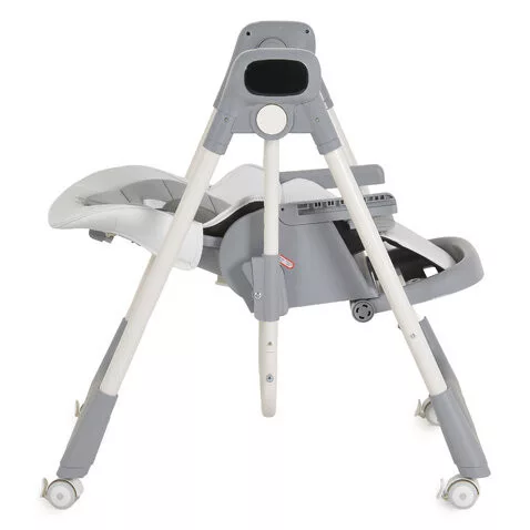 FUJI etetőszék és hinta 2in1 prémium huzattal SZÜRKE