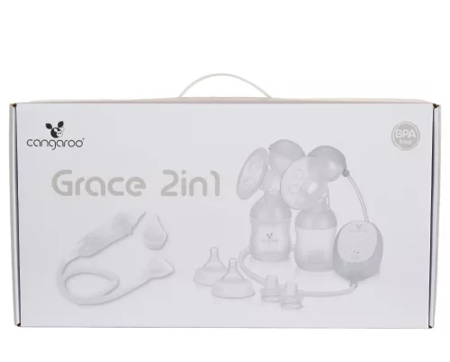 GRACE 2in1  dupla elektromos mellszívó  és orrszívó XN-D254