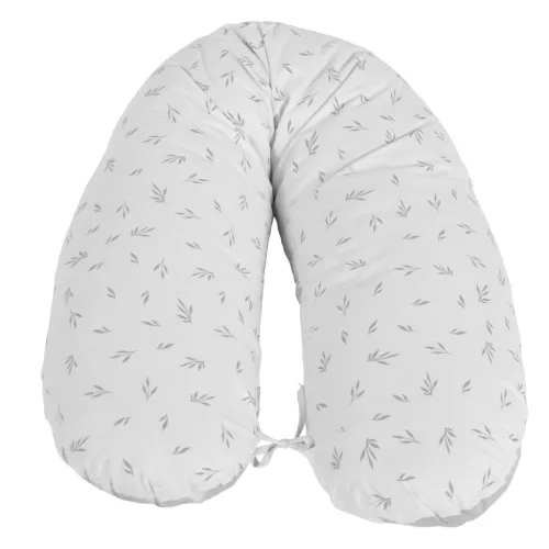 HUGSY Schwangerschafts- und Stillkissen GRAU