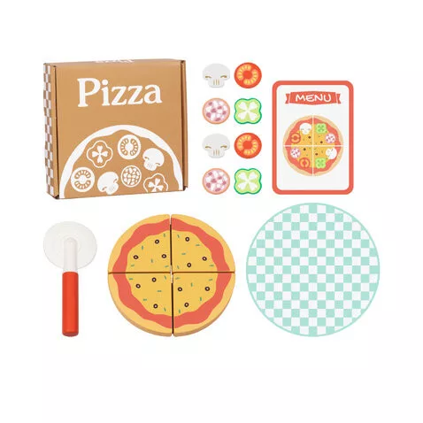 Fajáték pizza szett feltétekkel