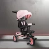 EXPLORE Dreirad mit klappbarem Lenker PINK