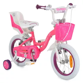 BYOX FLOWER CANDY Kinderfahrrad 14 Mädchen PINK