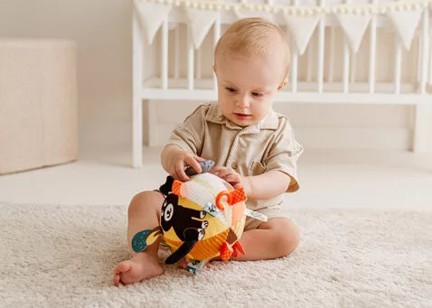 Jolly Baby 82612 Soft Farm Deluxe  labda