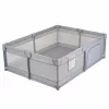 GameZone Basic járóka 150x200 lecippzározható oldal, sarokvédő egyszínű SZÜRKE