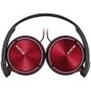 Sony MDRZX310APR.CE7 mikrofonos piros fejhallgató