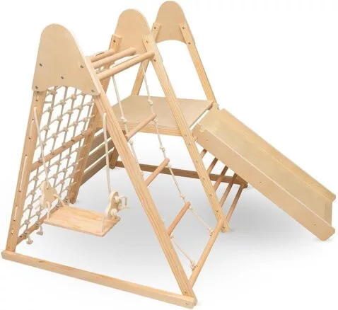 MONTESSORI fa mászóka hintával Little Gym