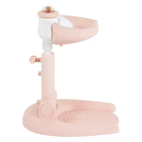 HUGGY tusoló állvány babáknak PINK