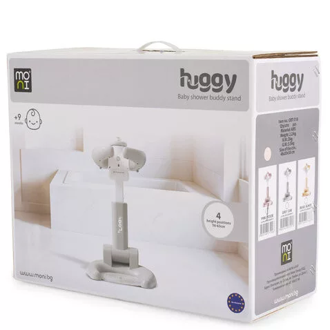 HUGGY tusoló állvány babáknak PINK