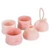 RUMI tejpor/tápszer adagoló kispoharak PINK