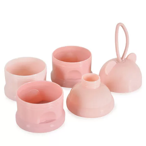 RUMI tejpor/tápszer adagoló kispoharak PINK