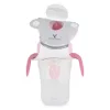 CUP csőrös itatópohár kiömlés mentes 270ml PINK