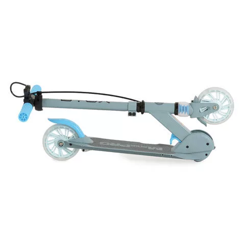 ManiaPro roller 50 kg-ig, világító kerekekkel KÉK