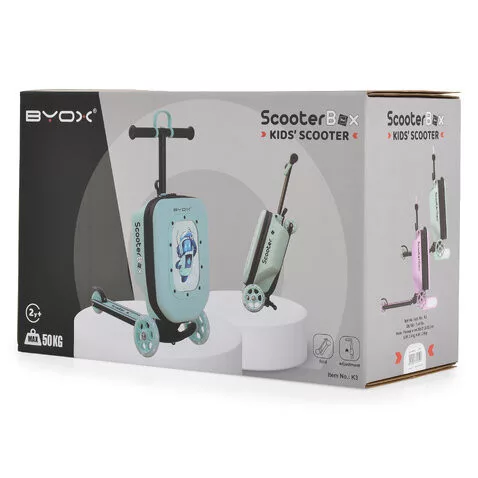 SCOOTERBOX 2in1 roller táskává alakítható MENTA