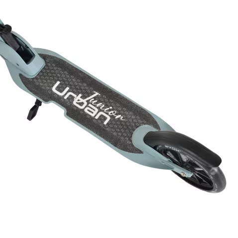 URBAN JUNIOR roller 80 kg-ig, világító kerekekkel, összecsukható KÉK