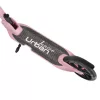 URBAN JUNIOR roller 80 kg-ig, világító kerekekkel, összecsukható PINK