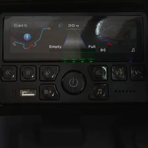 BO Mercedes AMG G580 elektromos autó SZÜRKE