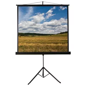   Funscreen Tripod 1:1 200cm×200cm hordozható 3 lábú állványos vetítővászon