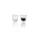 Pahar espresso Delonghi DLSC310, 90 ml, transparent, 2 buc.