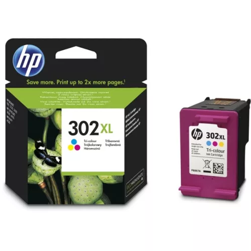 HP F6U67AE (302XL) trobojni uložak s tintom