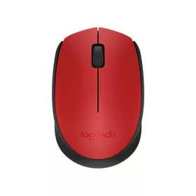 Logitech M171 vezeték nélküli piros notebook egér