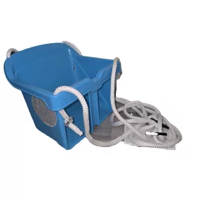 MOCHTOYS Babyschaukel aus Kunststoff, Dunkelblau