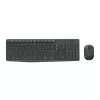 Logitech MK235 HUN schwarze kabellose Tastatur + Maus