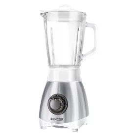 Sencor SBL 3271SS mixér striebornej farby s objemom 0,8 l