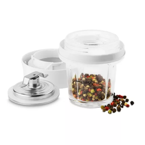 Sencor SBL 3271SS mixér striebornej farby s objemom 0,8 l