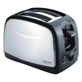 Sencor STS 2651WH silber-schwarzer 2-Scheiben-Toaster