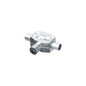   Kovový koaxiálny rozvádzač Somogyi FS 28X, 1 zástrčka - 2 zásuvky