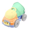 MOCHTOYS homokozó szett 6 részes, vödrös dömperrel PASZTELL ZÖLD/SÁRGA