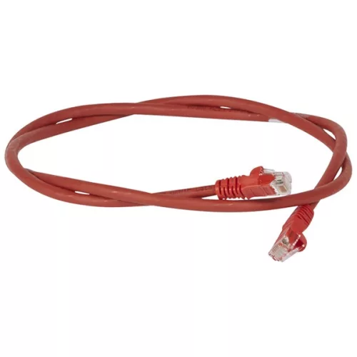 Legrand Cat6 (U/UTP) rotes 1 Meter LCS3 ungeschirmtes Patchkabel