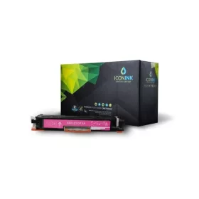   Iconink HP CE313A Canon CRG-129 CRG-329 CRG-429 CRG-529 CRG-729 CRG-929  utángyártott 1000 oldal magenta toner