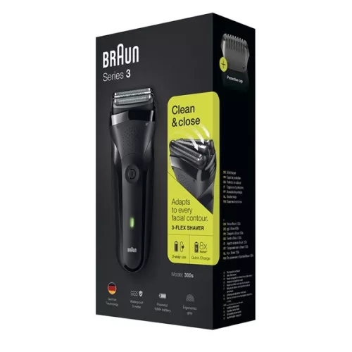 Pánsky holiaci strojček Braun 3 300s čierny