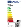 Emos Z75140 GU10 6W 435 lúmenov prírodná biela LED bodová žiarovka