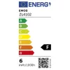 LED sviečková žiarovka Emos ZL4102 6W E14 teplá biela
