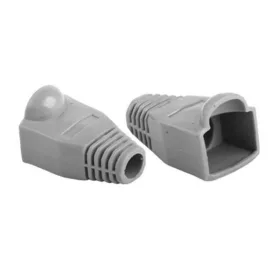   Zugentlastung für Cat.5E UTP/FTP-Stecker, grau, 100 Stück/Packung