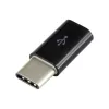 Adaptér Sbox AD.USB-C B/R USB 2.0 samica - Type-C samec, čierny