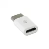Sbox AD.USB-C adaptér s USB 2.0 konektorom samica - typ C samec, biely