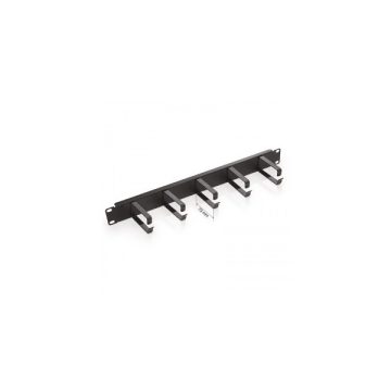   KE-Line 19" 1U fém patch rendező panel 73 mm-es gyűrűkkel
