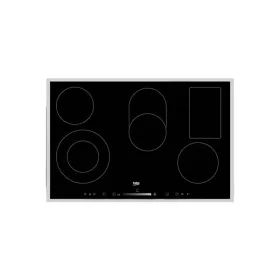   Beko HIC 85502 TX čierna, vstavaná, elektrická sklokeramika, varná zóna: 5, vstavaný rozmer: 75 cm, varná doska
