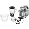 Sada kuchynského robota Bosch MUM9BX5S22 z nehrdzavejúcej ocele s výkonom 1500 W, objemom 2,3 l + 5,5 l