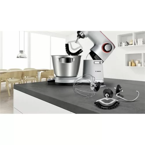 Sada kuchynského robota Bosch MUM9BX5S22 z nehrdzavejúcej ocele s výkonom 1500 W, objemom 2,3 l + 5,5 l